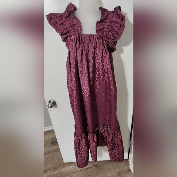 Inclán Studio Dress print leopard size M - Picture 4 of 11